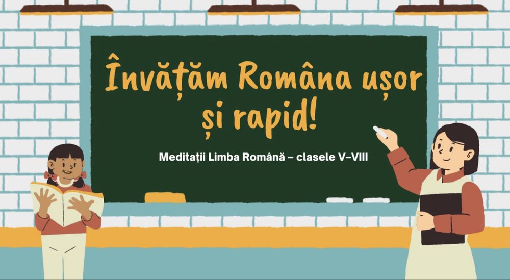 Meditații personalizate Română – copii clasele V-VIII