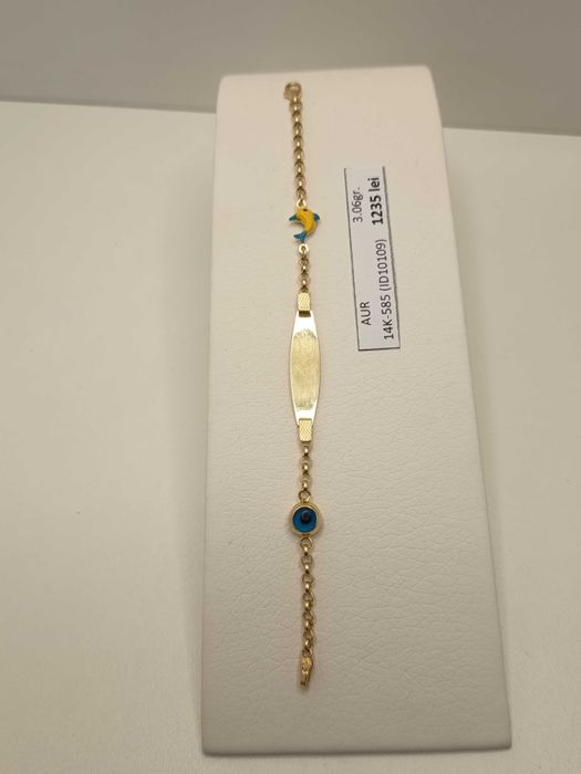 Bratara copii aur 14 Karate (3.06 grame) ID10109