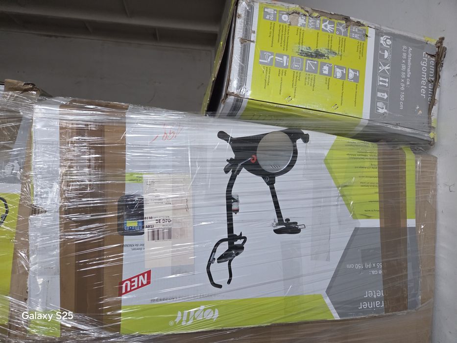 Bicicleta fitnes Ergometru premium pentru antrenament de acasă