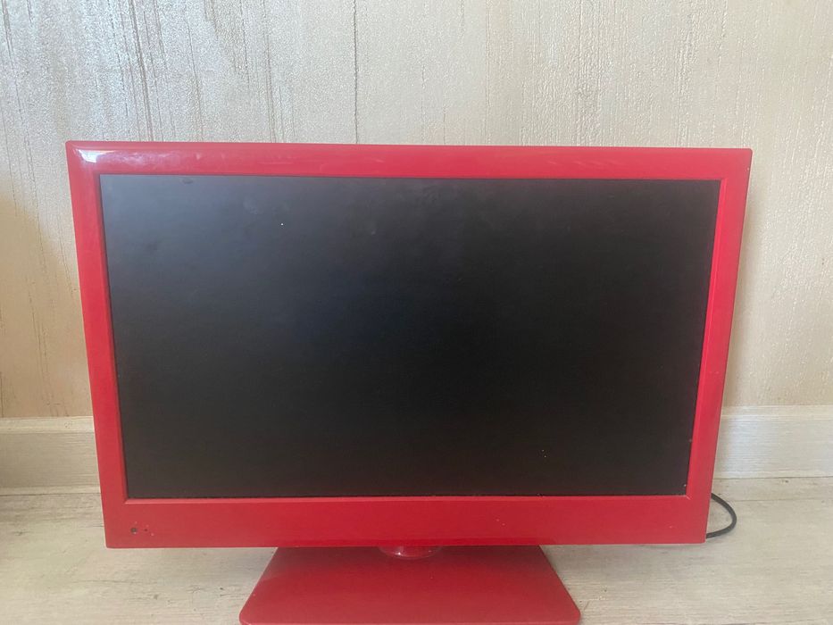 Телевизор ALBA 22” LED TV с вграден DVD плеър – черве
