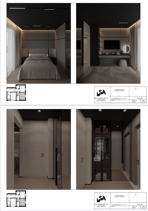 Penthouse nou 2025 168mp finisaje lux, imobil exclusivist Marriott