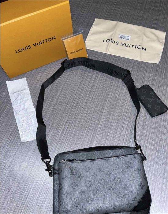 Louis Vuitton Trio Messenger Monogram Eclipse