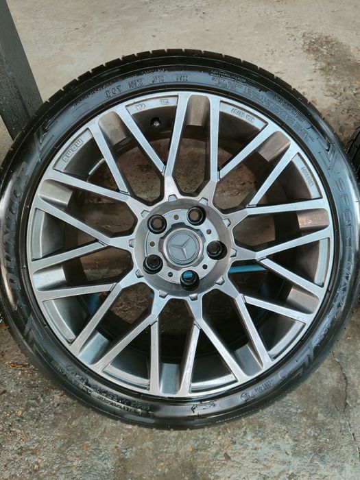 Vând jante MOMO 5x112, anvelope noi, Skoda, Audi, Mercedes