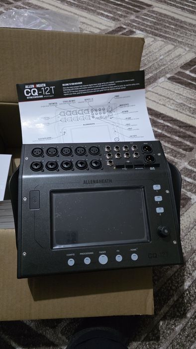 Allen & Heat CQ-12T  дигитален миксер НОВ