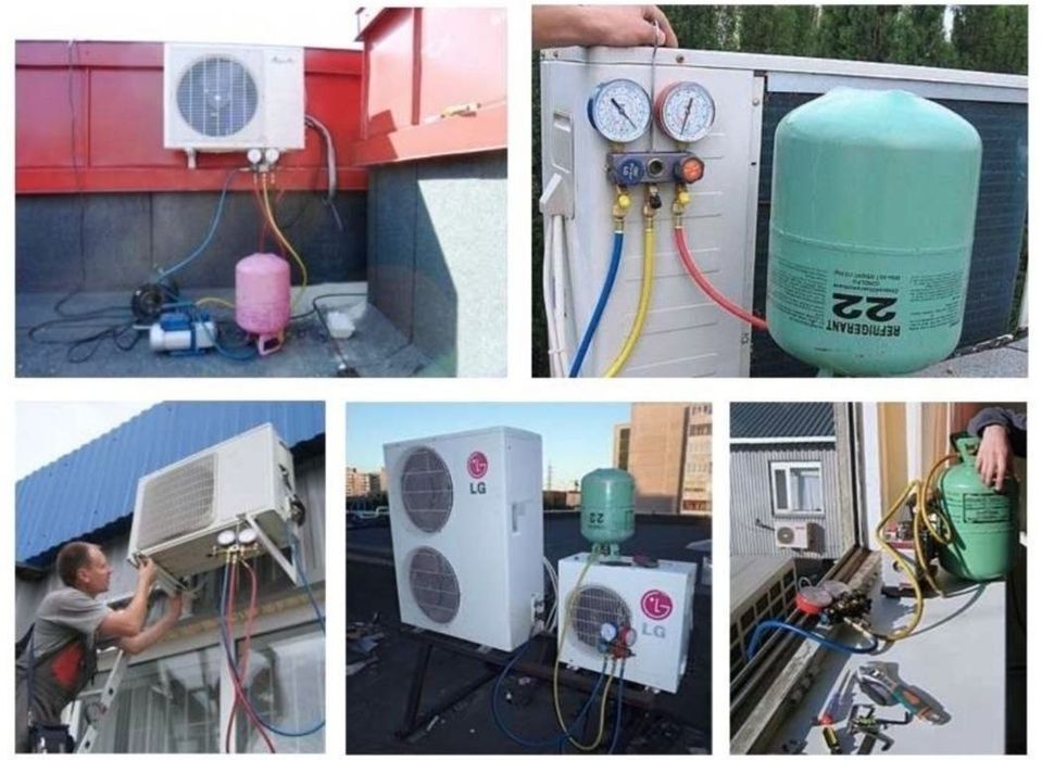 Заправка кондиционеров Ремонт кондиционеров