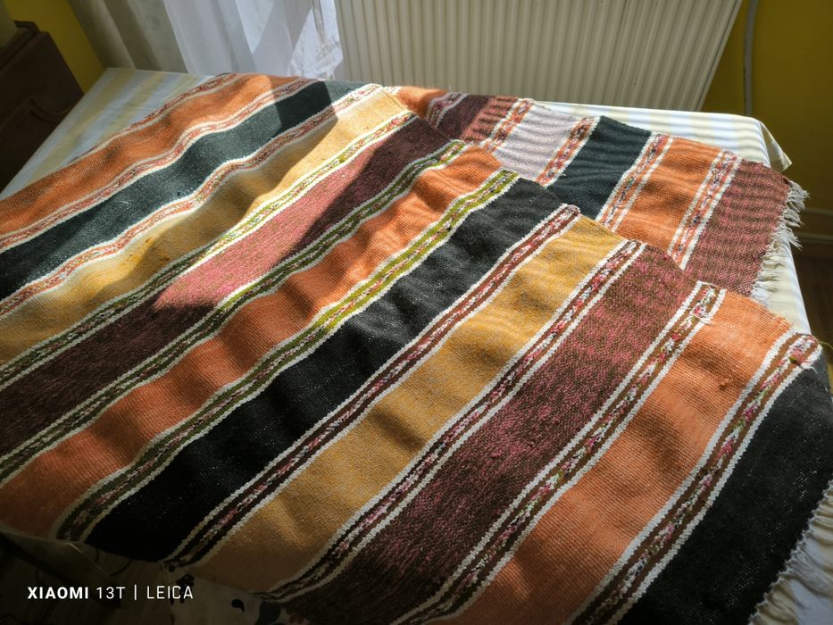 Covor-Pled tesut lana traditional