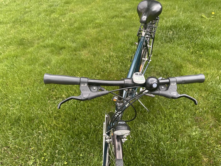 Bicicletă trekking/oraș Gudereit - Jante Alesa Belgium, piese Shimano, stare de top