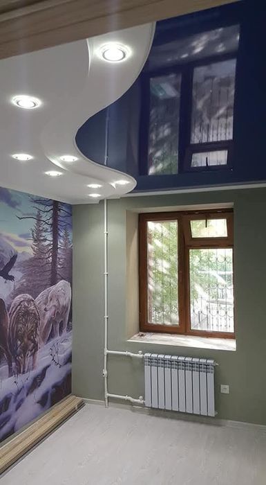 Обои. Декоративная штукатурка. Покраска стен. Ламинат.