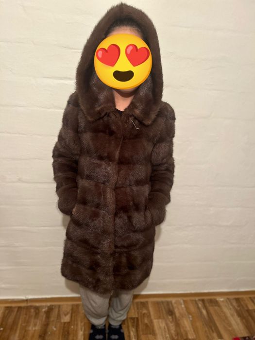 Продам шубу трансформер с капюшоном