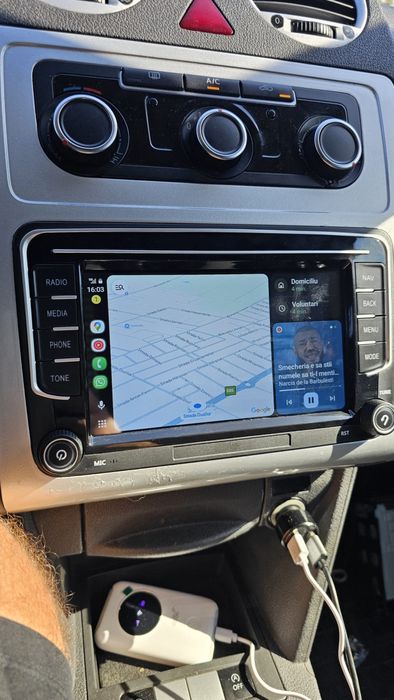 Navigatie Android Carplay 2GB & 4GB Ram Vw passat golf skoda seat