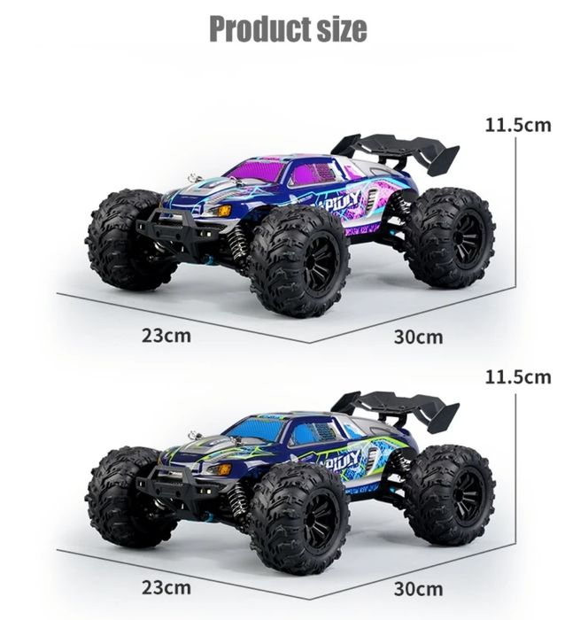 RC Car Количка с дистанционно управление Rapidly 7.4V 1300Ah 38+km.h.