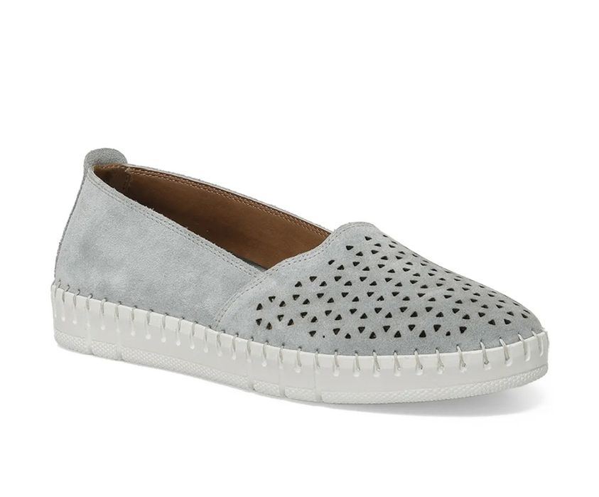 Кожаные слипоны Polaris