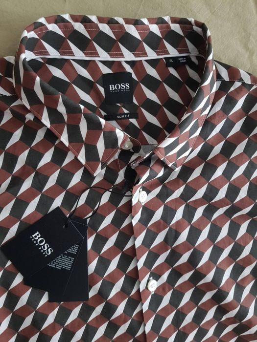 Мъжка риза Hugo Boss, размер XL - нови