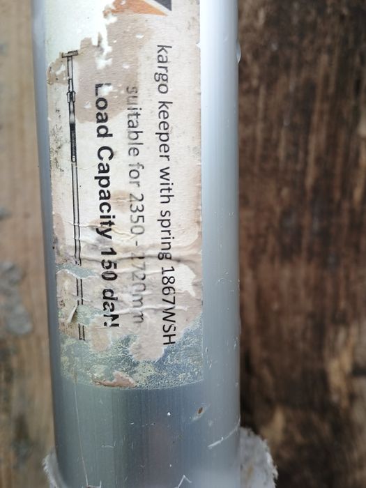 Карго бар за укрепване на товар, камион, бус, микробус