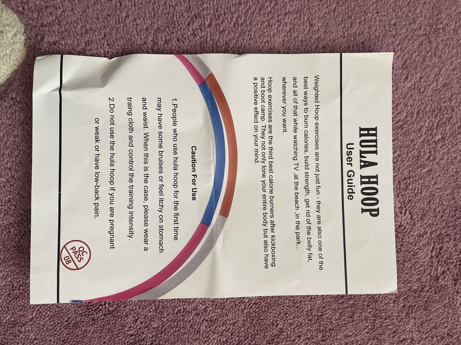 Hula Hoop фитнес обръч