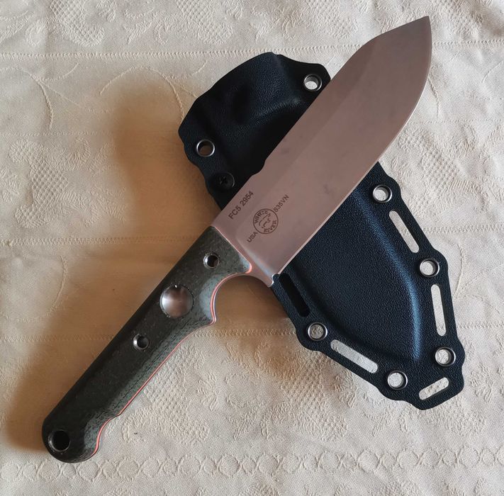 Легендарният White River Firecraft FC5 (CPM-S35VN / Green Micarta) –USA, Чисто Нов!