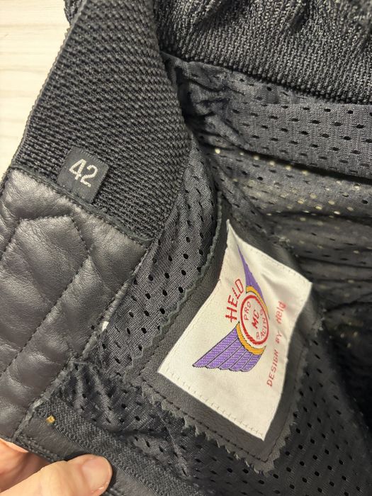 Pantaloni piele moto 42