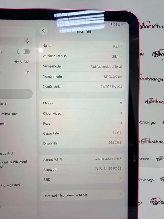 Ipad 10th Wi-Fi 64GB   50460