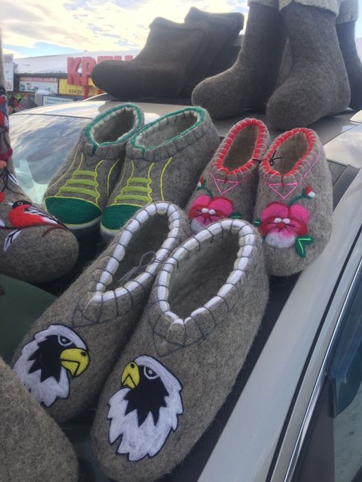 Валенки самокатки.