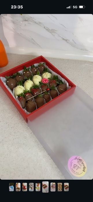 Клубника в шоколаде