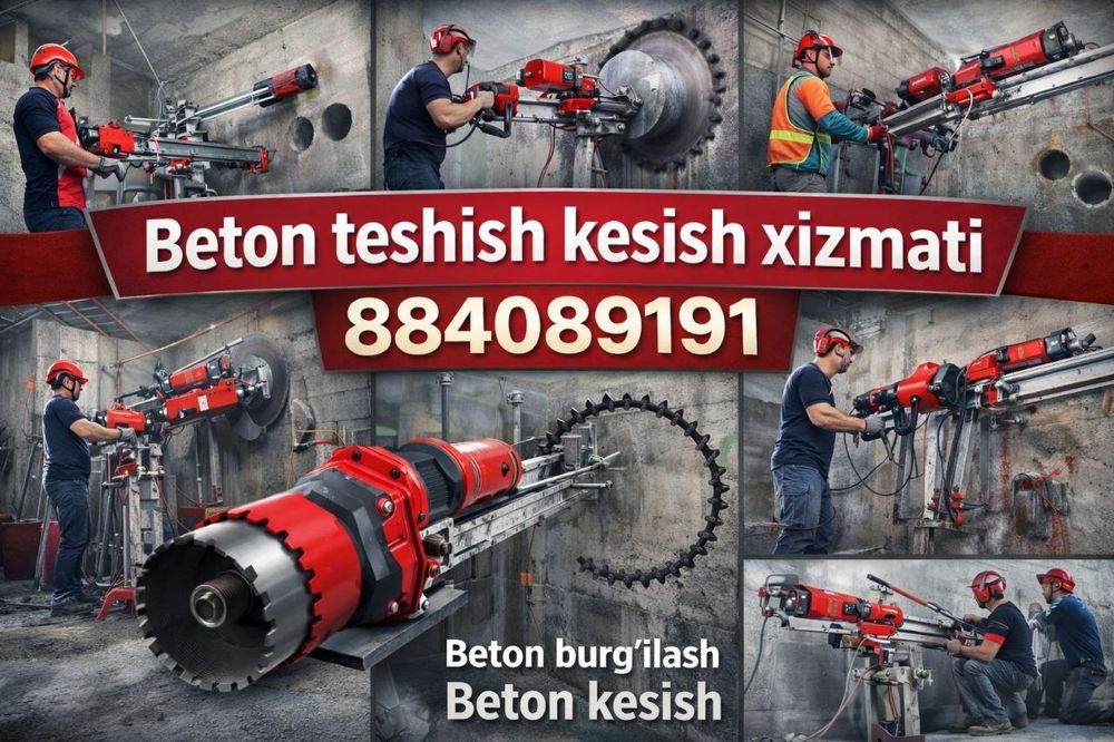 Beton teshish xizmat