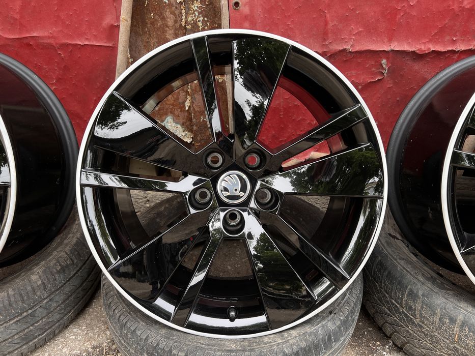 18” 5x112 8j ET44 57.1 Оригинални Aлуминиеви джанти за Шкода Skoda.