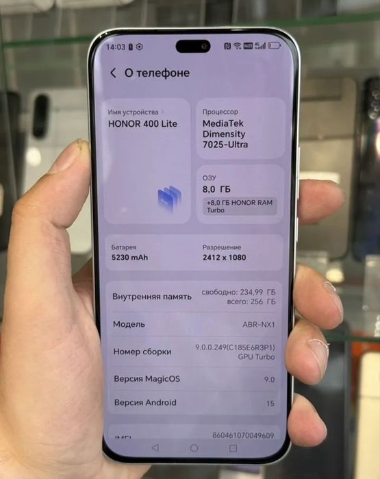 HONOR 400 Lite :