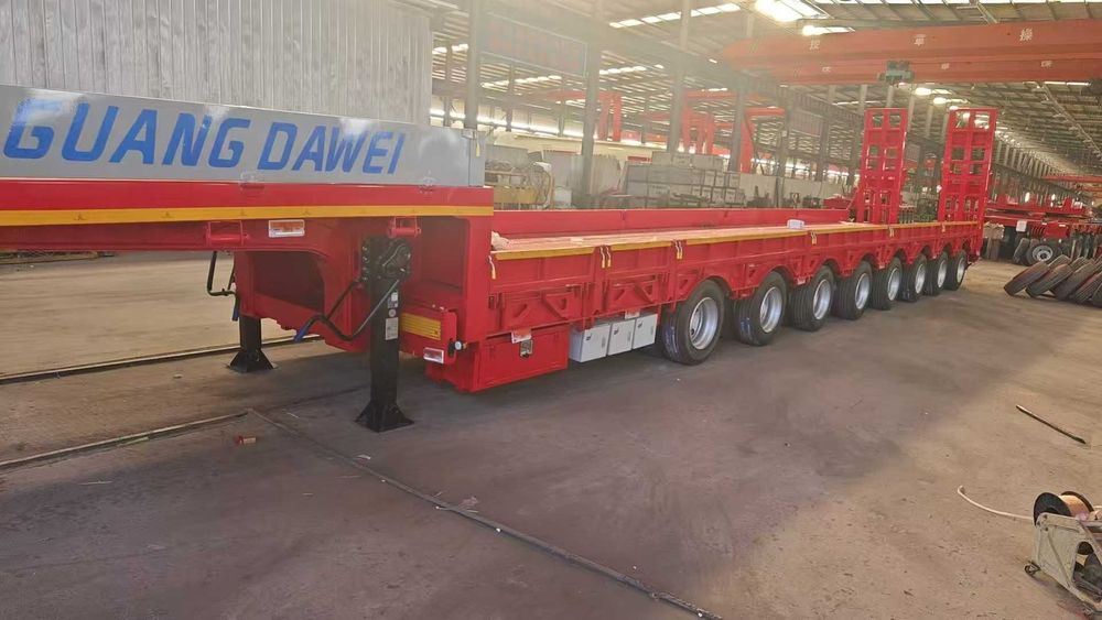 Toshkentga 17,5 m 6 o'qli tirkama keldi