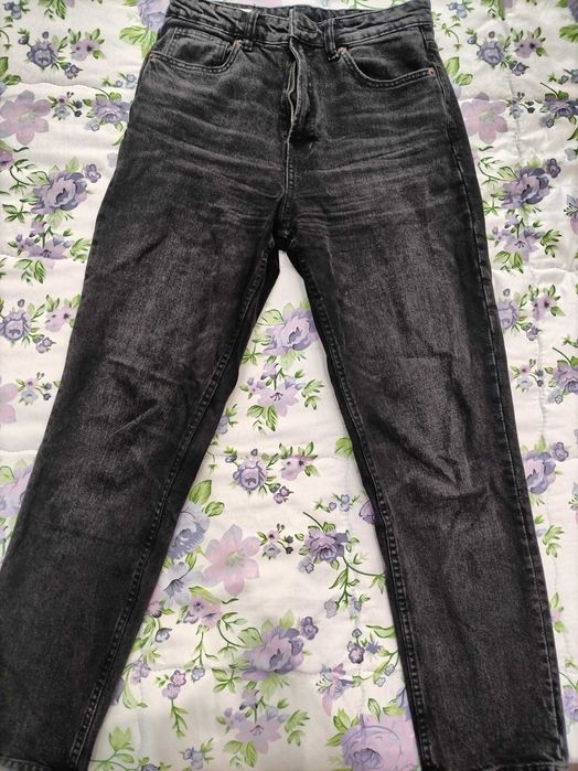 Нови дънки Zara, Модел mom jeans, 38 размер