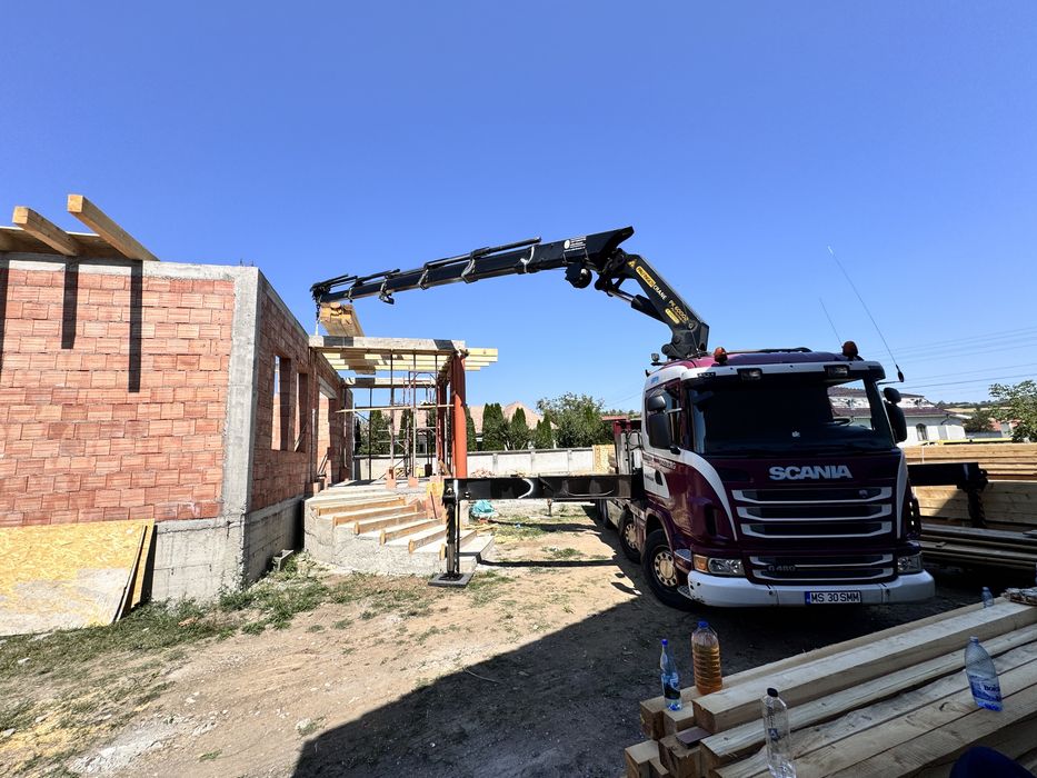 Inchiriere macara 18t capacitate de ridicare 18 metrii