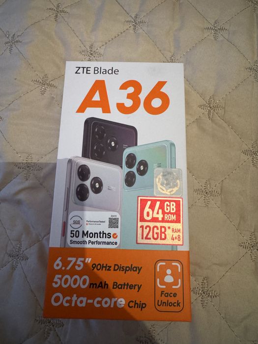 ZTE A36 новый телефон