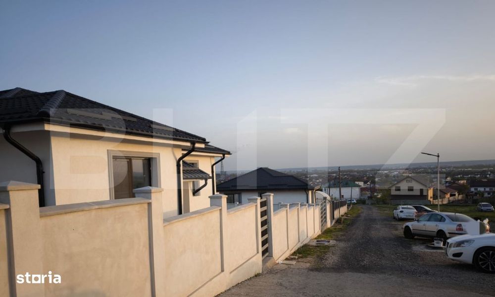 Casa parter la cheie, 85 mp utili si 420 mp, zona panoramica Simnicu d