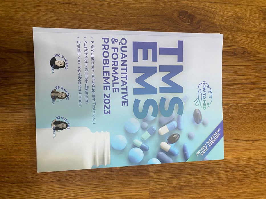 Cărți TMS 2025 – Admitere Medicină Germania