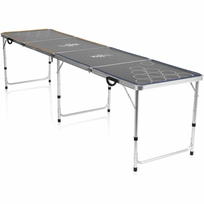 1бр/ MAXXMEE LED Beer Pong маса – парти маса с LED осветление, сгъваем