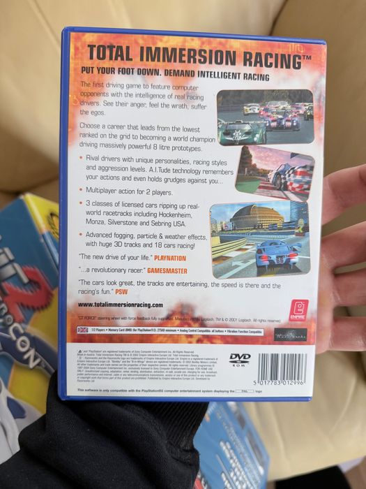 Mad Catz MC2 MicroCon волан + педали + игра подарък (PS2)