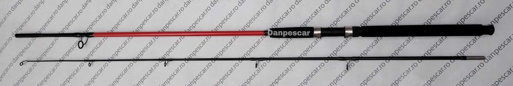 SET 4 Lansete ES fibra sticla plina 2,70m pescuit la dunare 100-250gr