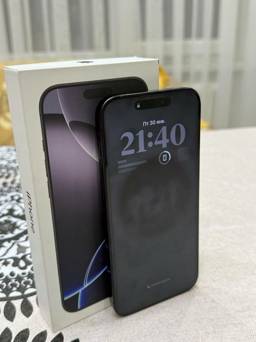 Айфон iphone 16 pro max 256 gb Black Titanium