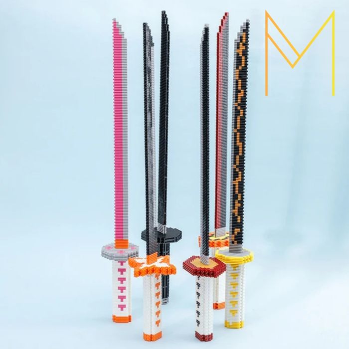 Меч Катана из конструктора Лего