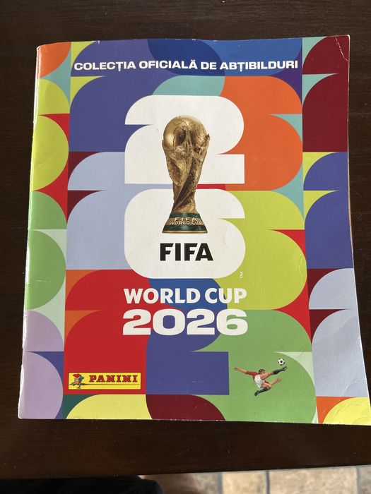 Album panini cupa mondiala 2026