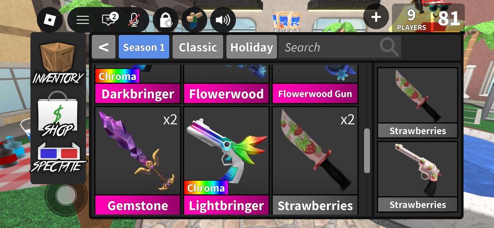Roblox account( korblox, stitch face, gamepasses)