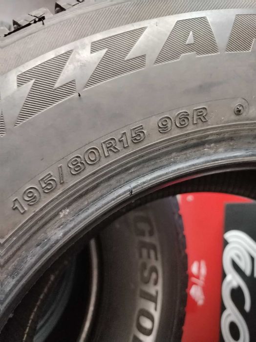 4бр.зимни гуми 195/80/15 Bridgestone