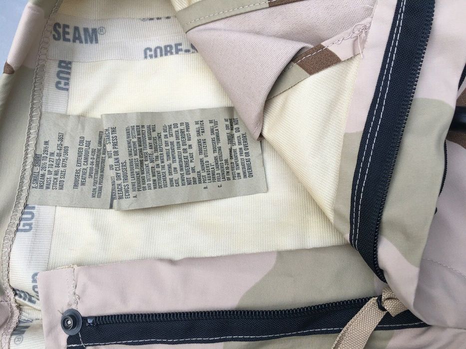 Pantaloni noi gore-tex army desert camuflaj SUA