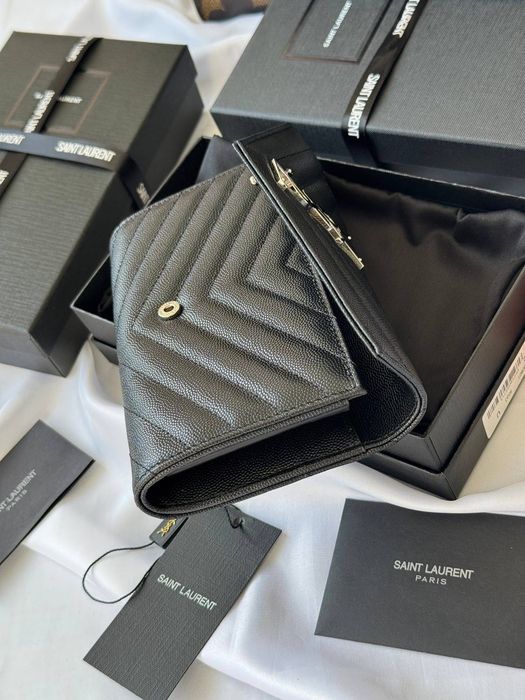 Saint Laurent Monogram Large Flap Wallet