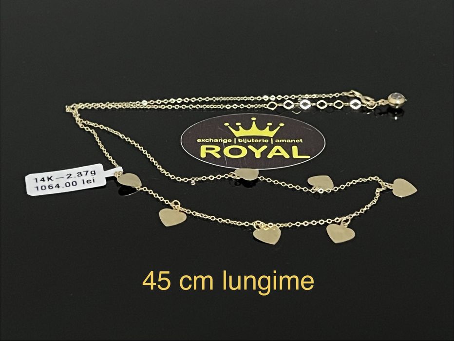 Bijuteria Royal CB : Lant aur dama 14k 585   2,37 gr