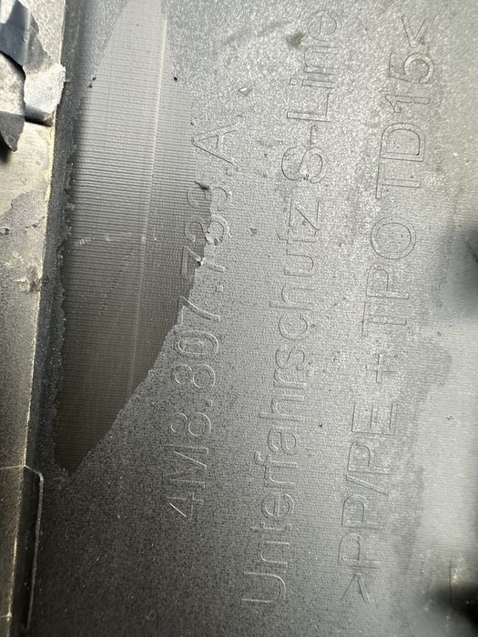 Audi Q8/SQ8 19-23г - Спойлер долна част на Предна броня