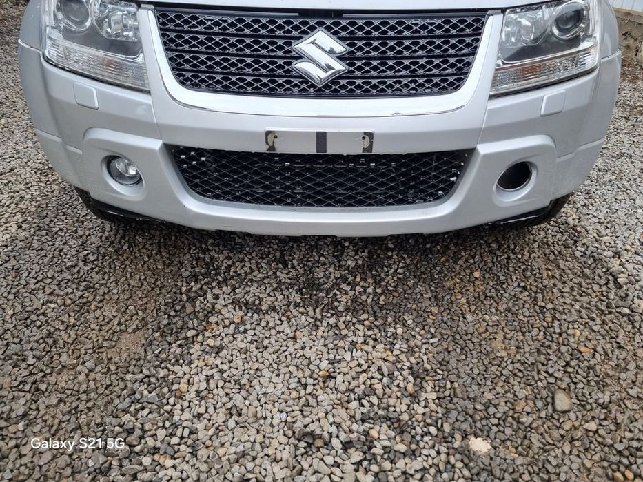 Bara fata Suzuki Grand Vitara 2006 - 2012 Silky Silver Z2S (1415) model cu spalatoare far