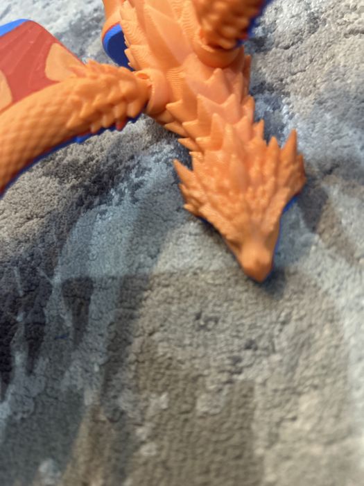 3д флекси игрушка дракона