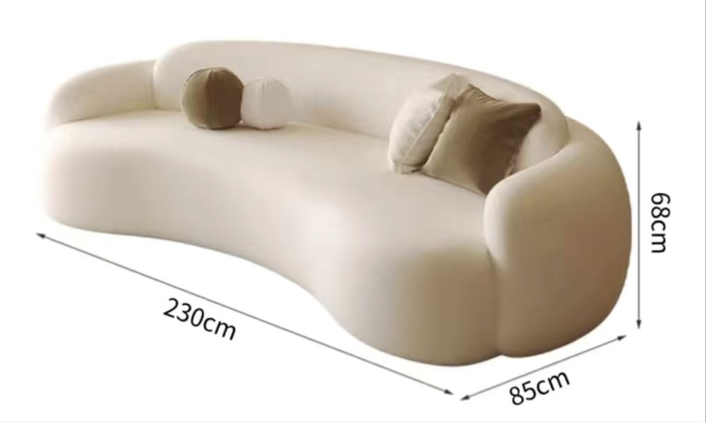 Диван бежевый (для офиса)