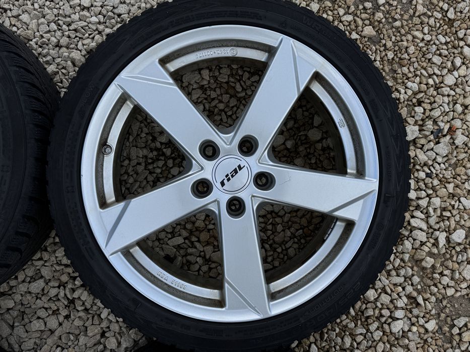Джанти с гуми 5х112 18 цола *RIAL* VW | AUDI | SKODA | SEAT |