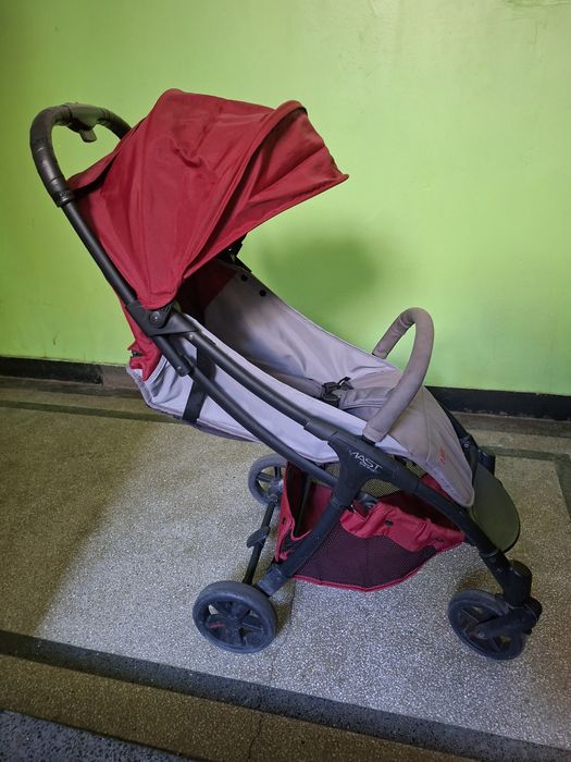 Сгъваема бебешка количка Mast M2 Fashion, Wine Red